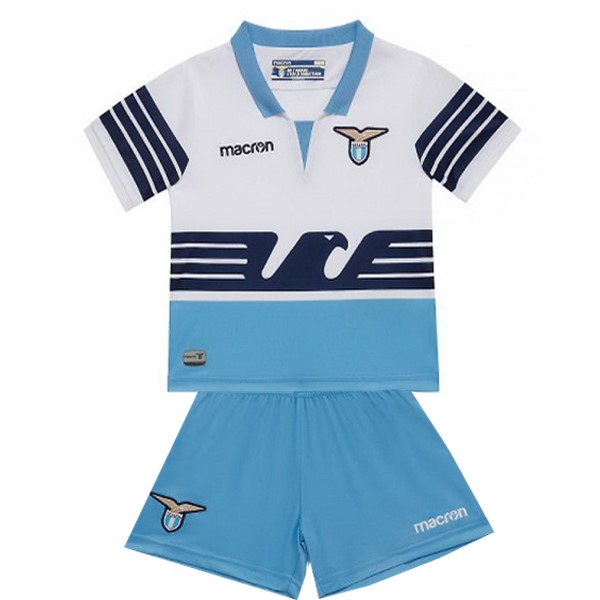 Camiseta Lazio 1ª Niños 2018-2019 Azul Blanco
